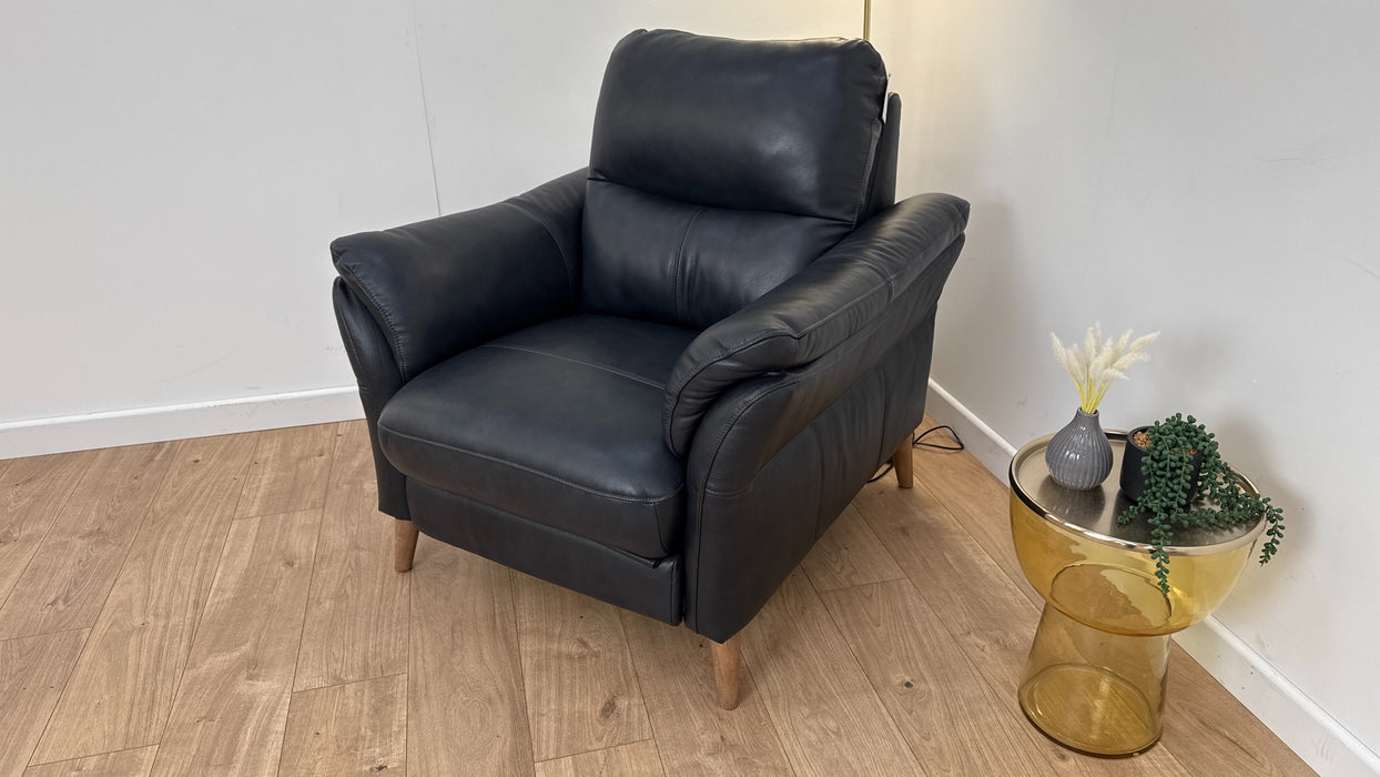 Backley Leather Power Recliner Chair