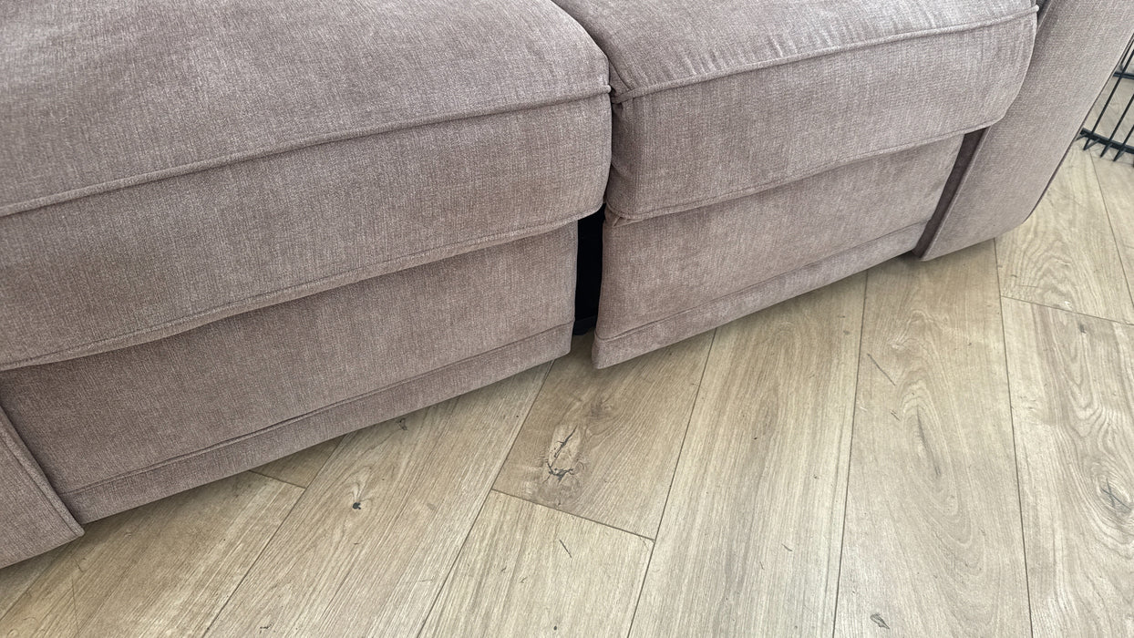 DFS Orka Recliner 2 Seater in Mocha