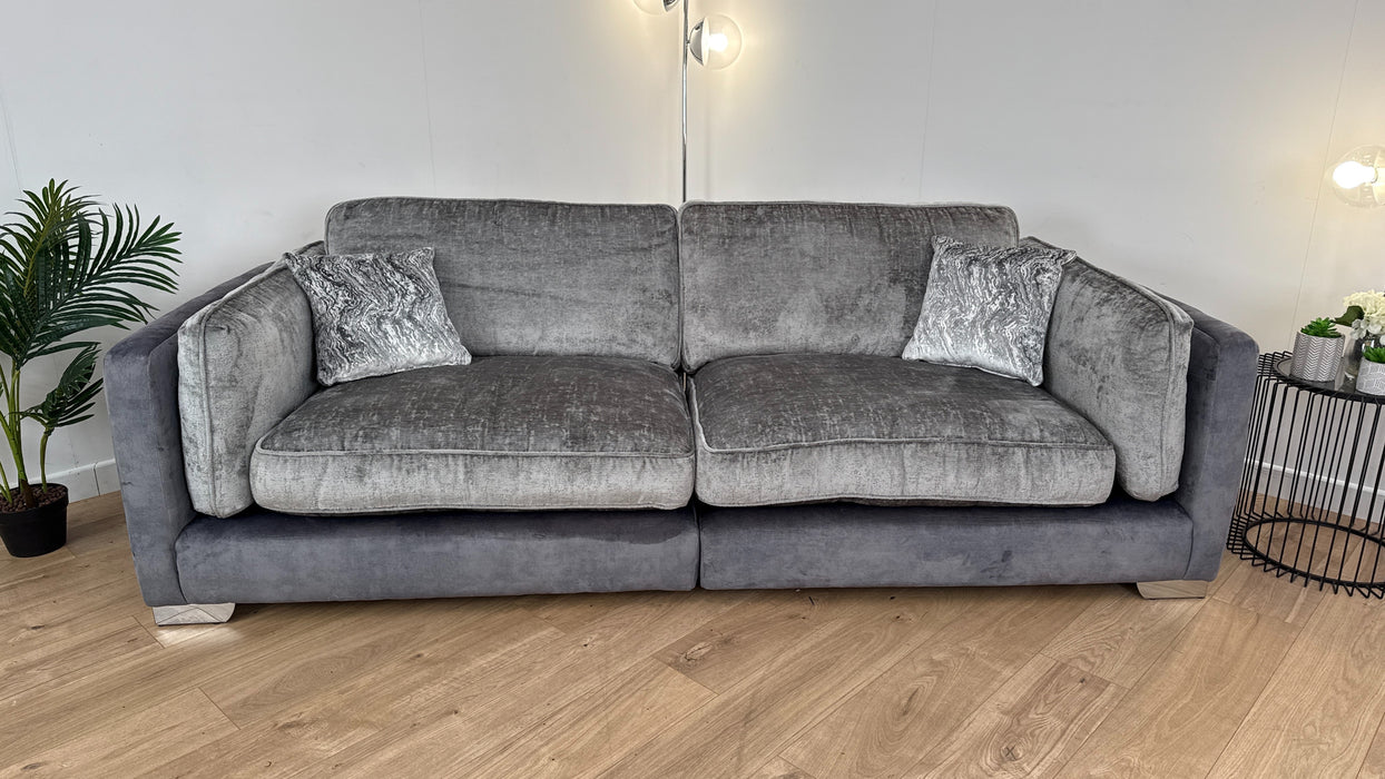 Vivien 4 Seater  - Fabric  Sofa