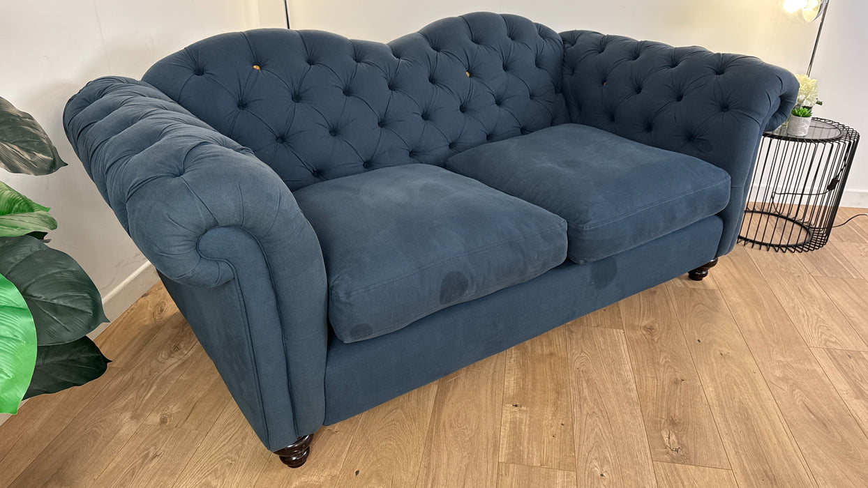 Windsor Encore 3 Seater - Fabric Sofa  - Denim