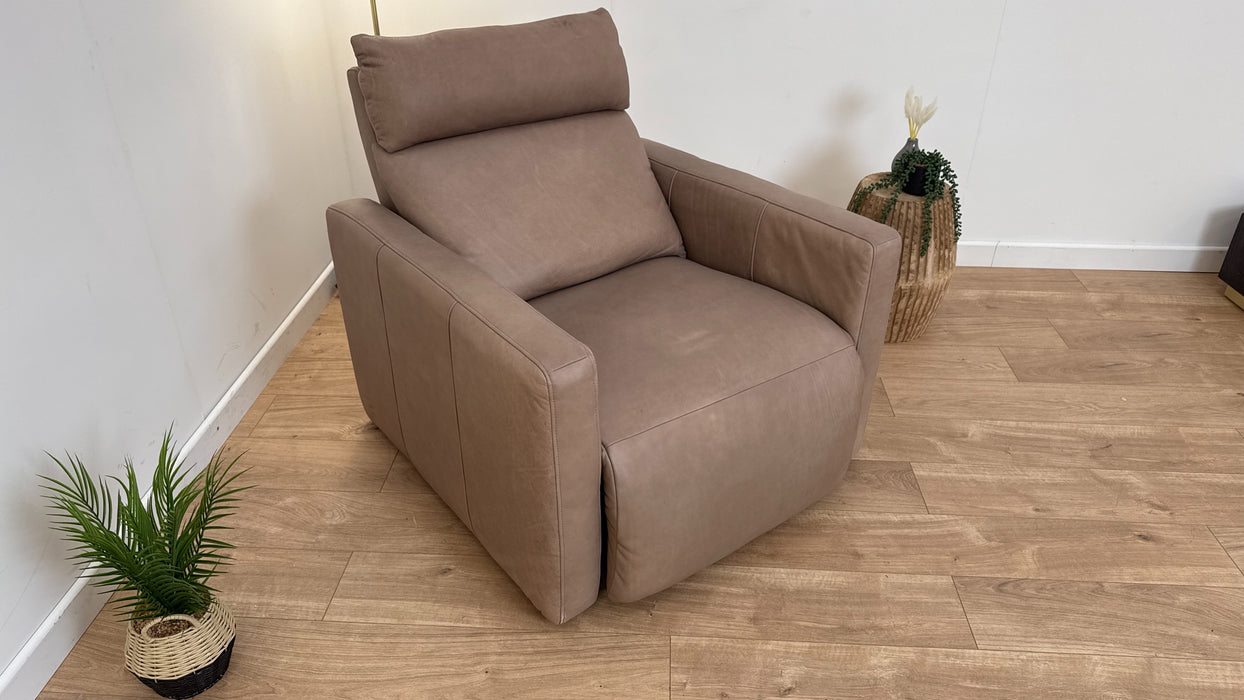 Forton Leather Power Recliner