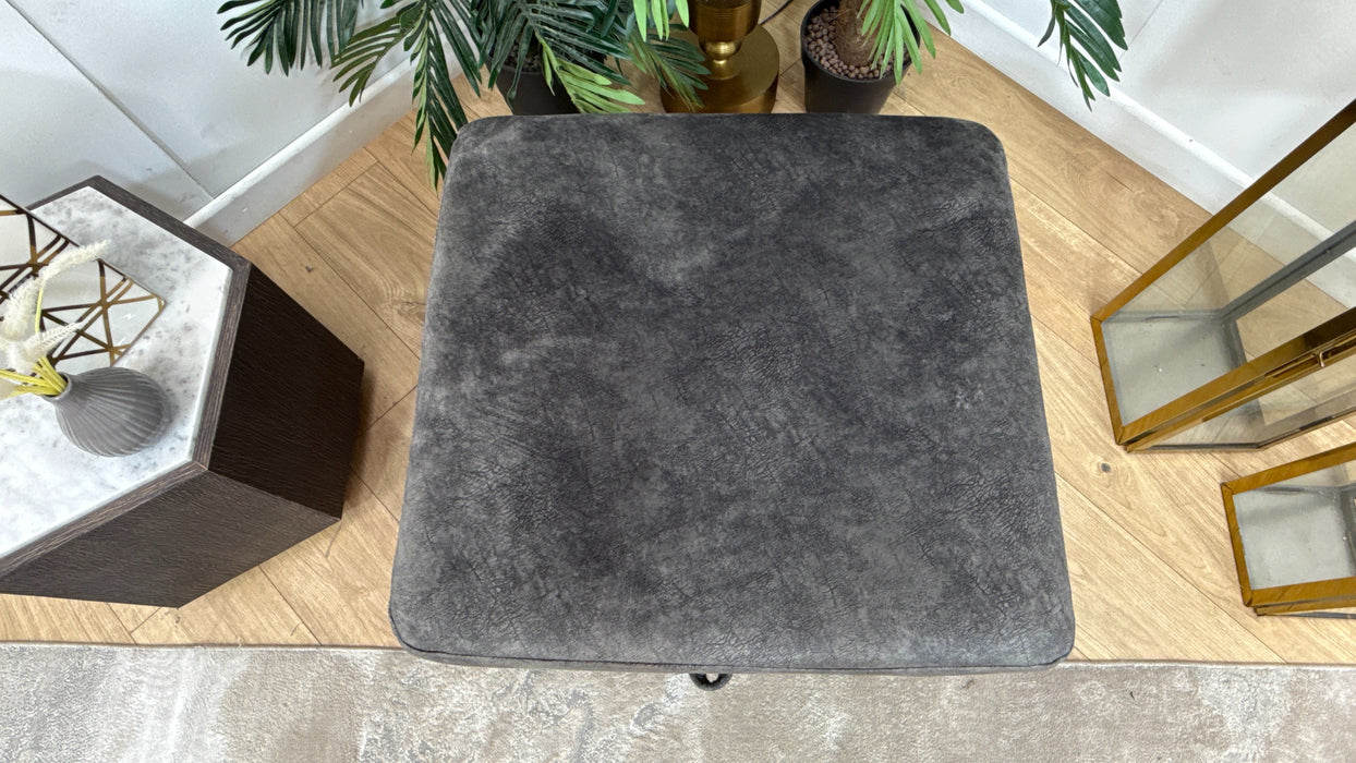 DFS Trek Storage Footstool in Grey
