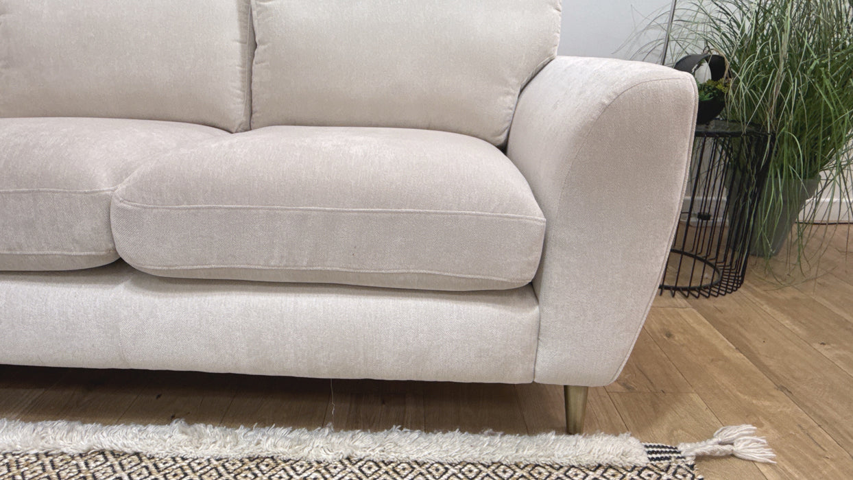 Sofology Hackney Fabric 2 Corner 2 Sprung Seats in Lifestyle Plush Chenille Mist