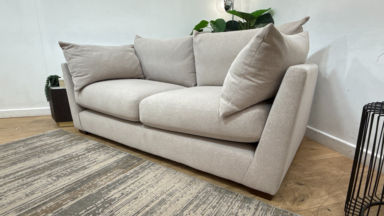 Sofology Tallulah Fabric 2 Seater in Lifestyle Marbled Stone