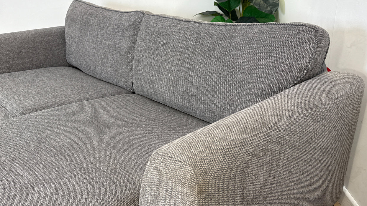 DFS The Lorella 4 Seater Fabric Sofa in Grey