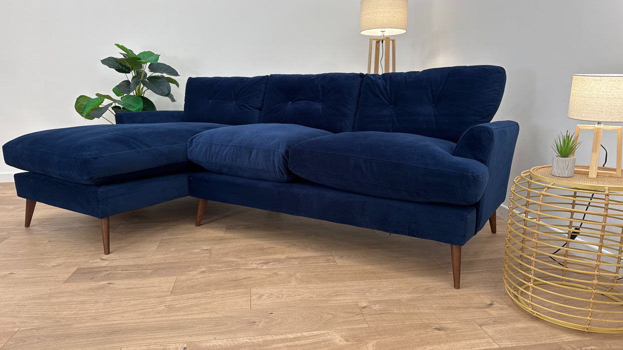 Patterdale LHF lounge chaise Navy