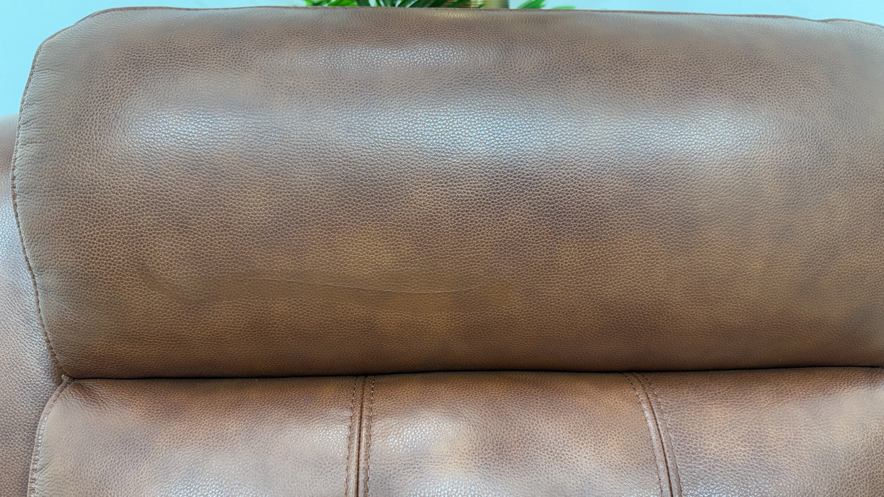 Sofology Gracie Leather Chair in Trusty Sheen Butterscotch