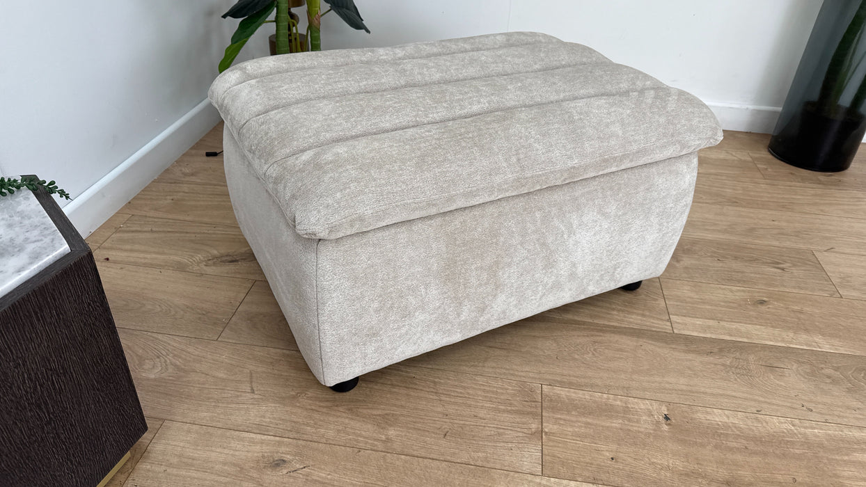 Sofology Designer Footstool in Sample Hudson 120