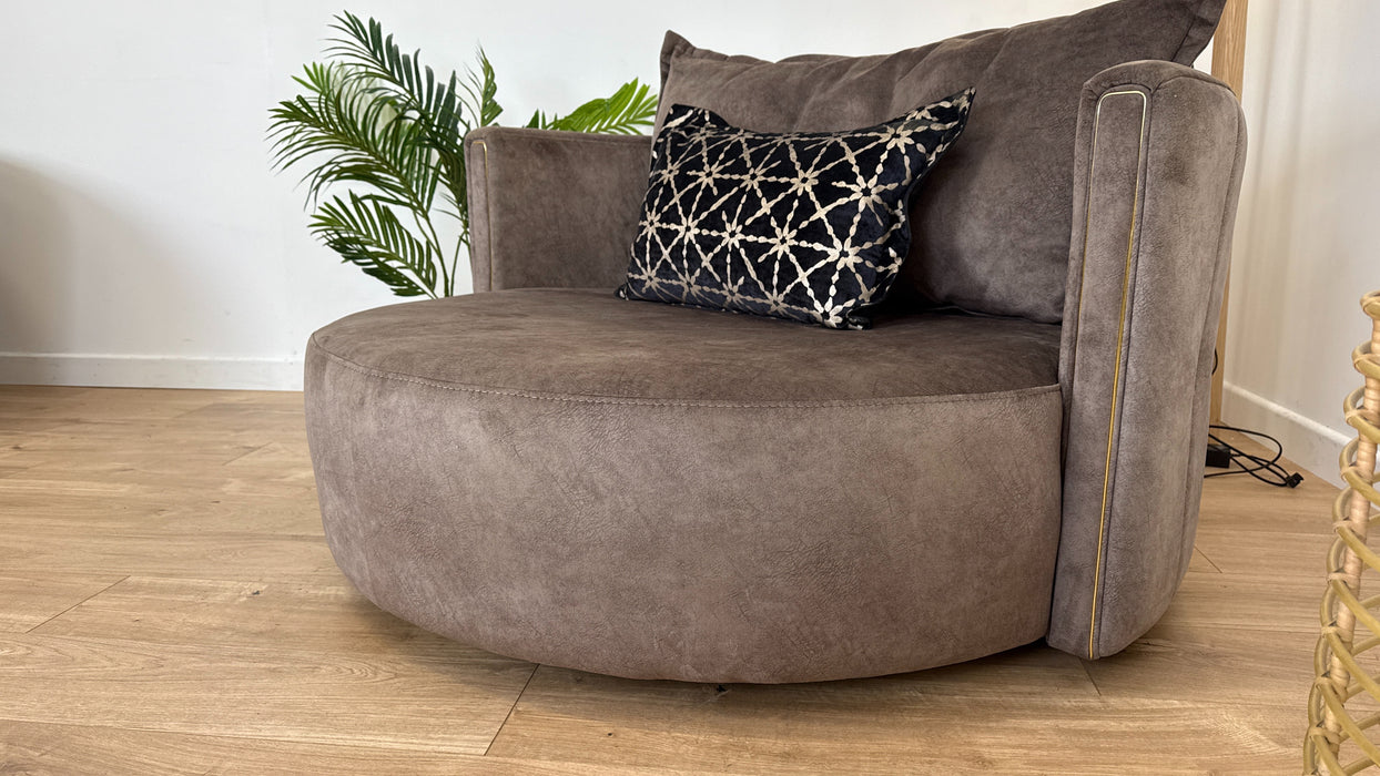 Indulgence Chair - Fabric Swivel  -