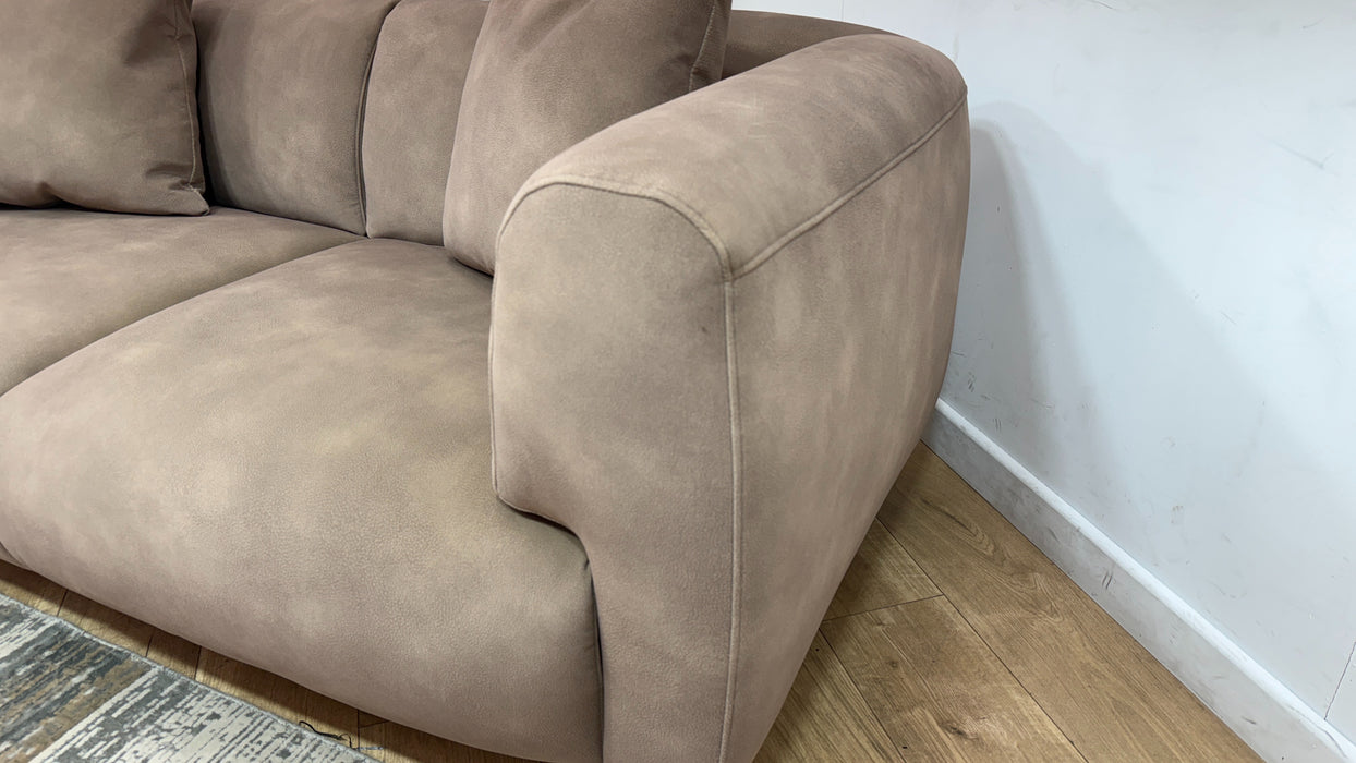 Sofology Nuvole Fabric 2 Seater in Lifestyle Mottled Latte