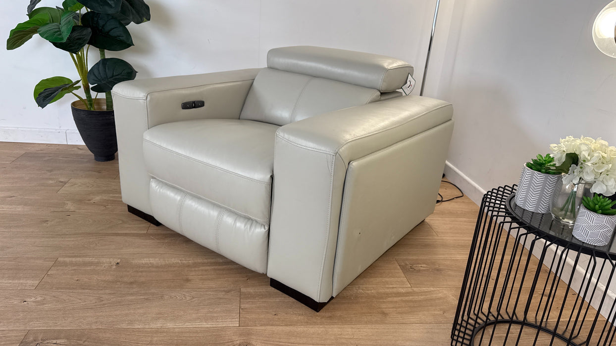 Manhattan Leather Power Recliner