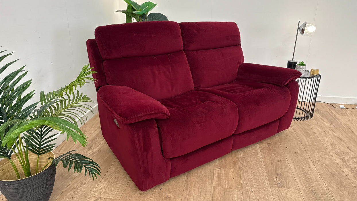 Damson 2 Seater Power Recliner + Power Hdrst