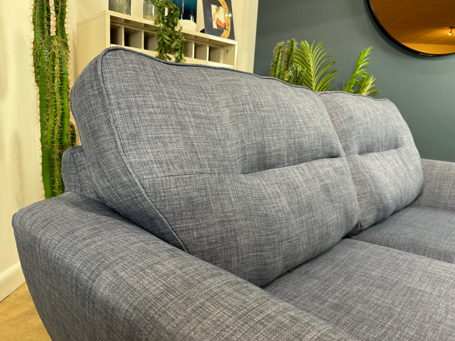 Hetty 2 Seat - Fabric Sofa - Linoso Indigo - WA2