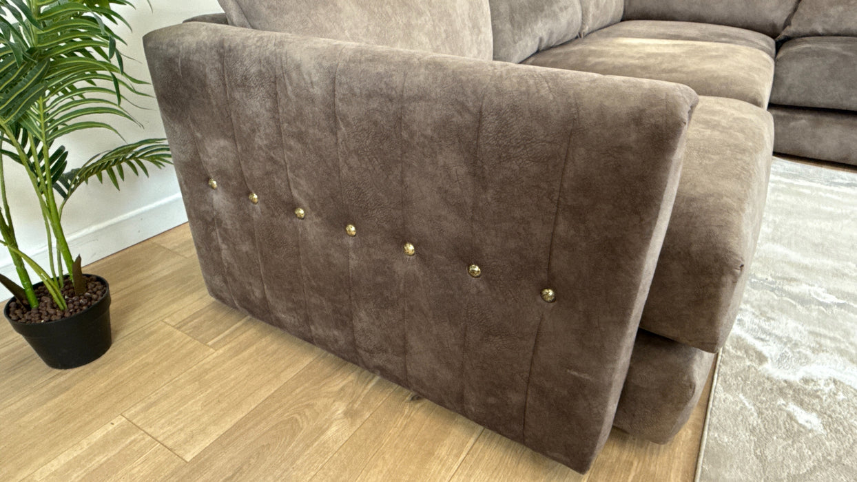 Indulgence - Fabric Sofa  - 3 Corner 1 Open End