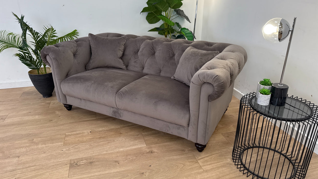 Balmoral Ltd Edition 2 Seater Sofa - Matt Velvet Mole