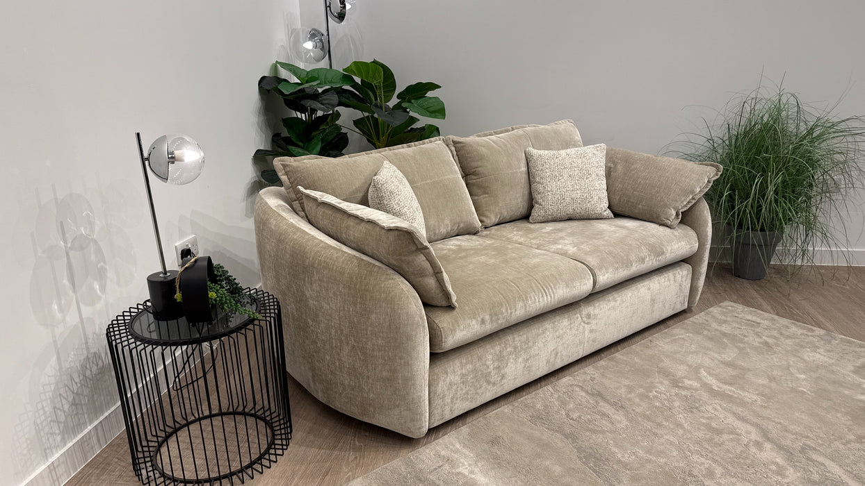 Sofology Portobello Fabric 3 Seater In Luxury Chenille