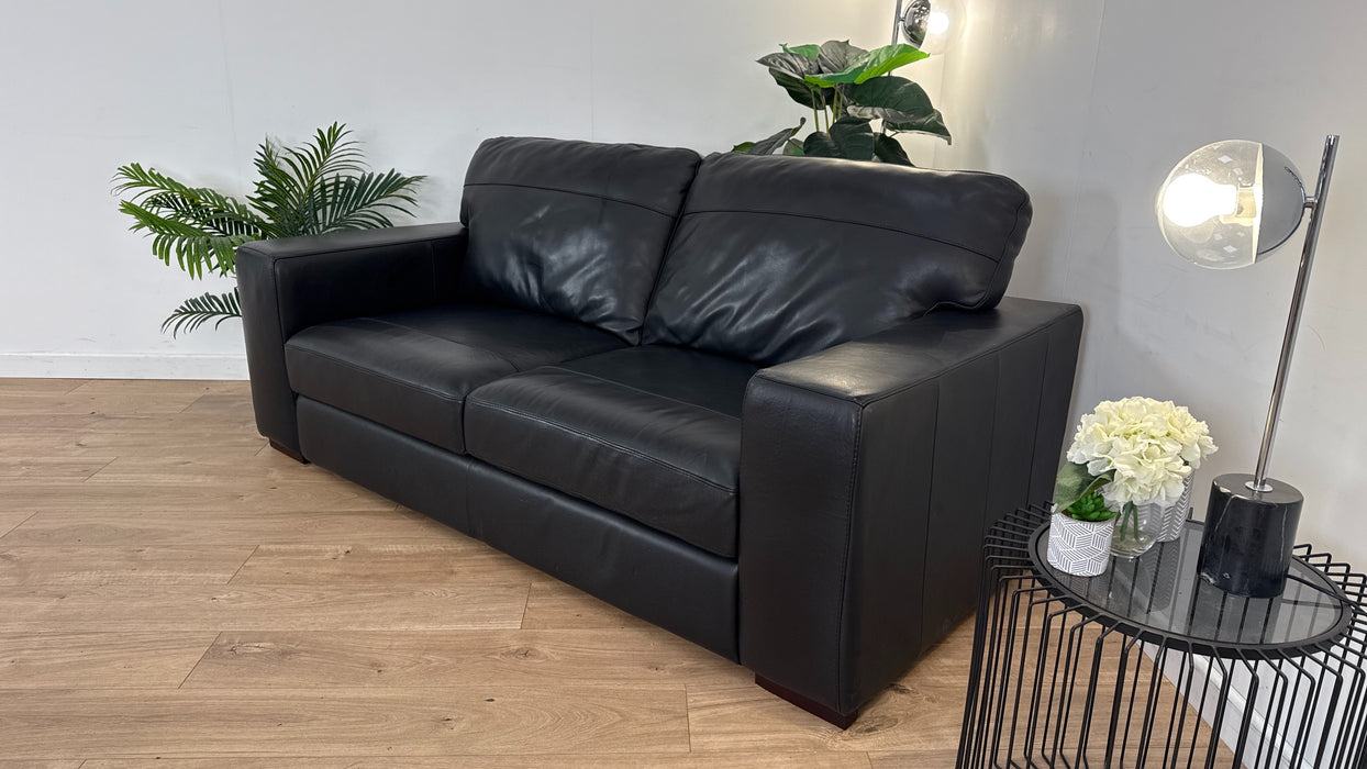 Benson 3 Seater Leather Sofa