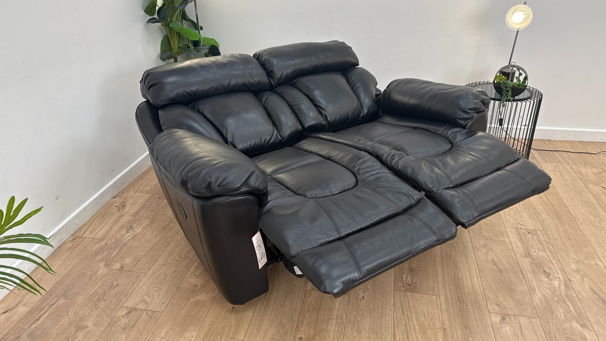 DFS Supreme Recliner 2 Seater in Black