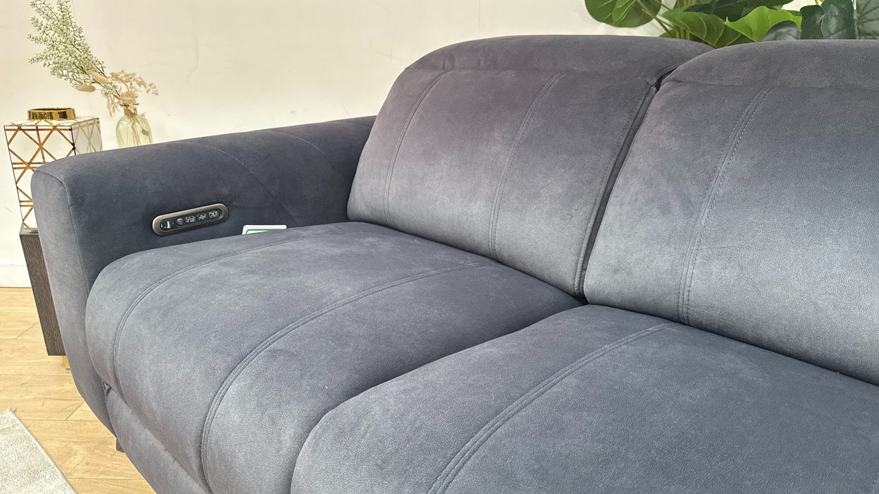 Sofology Allure Fabric 2 Seater Power Recliner & Power Headrest