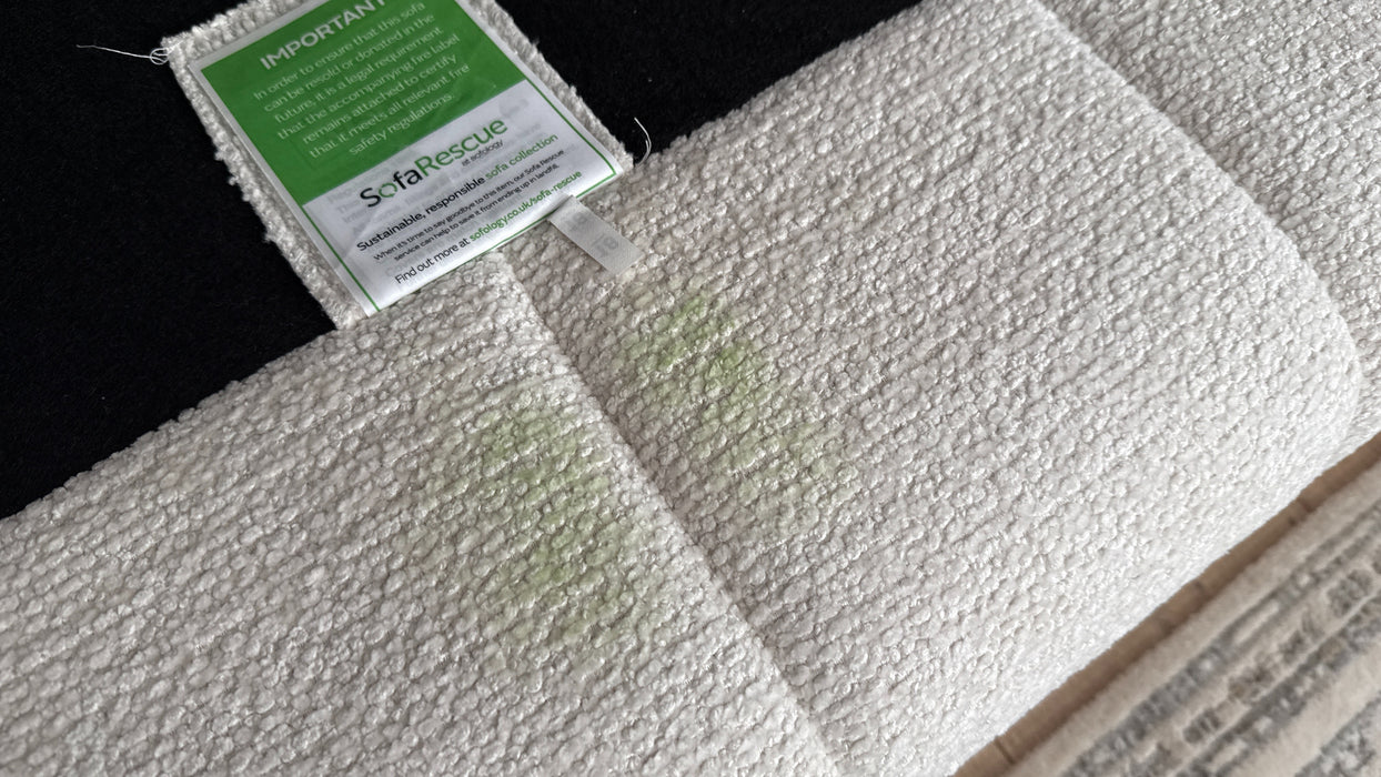 Sofology The Westwood Fabric 3 Corner 3 in Boucle Ecru Mix