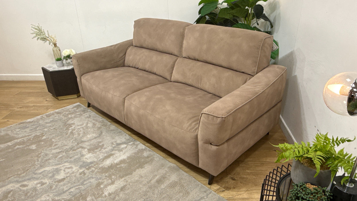 Sofology Dakota Fabric 3 Seater in Lifestyle Mottled Latte