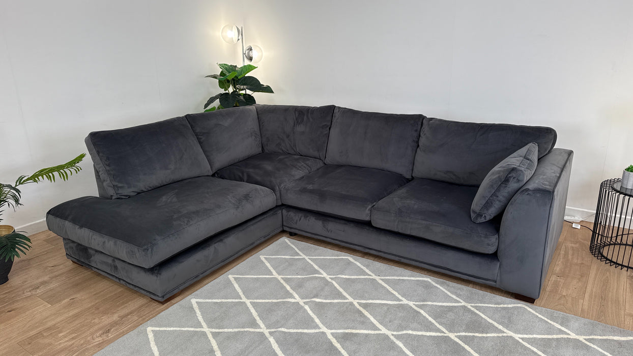 Emelia RHF corner Fabric Sofa