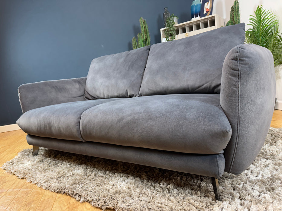 Adler Fabric 2 Seater - Lifestyle Mottled Charcoal ( WA2 )