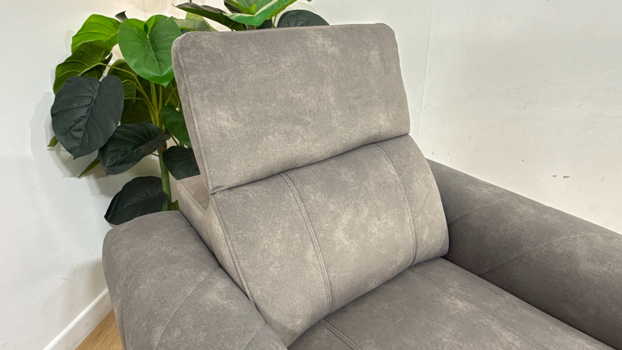 Sofology Allure Fabric Chair in Lifestyle Flecked Mocha