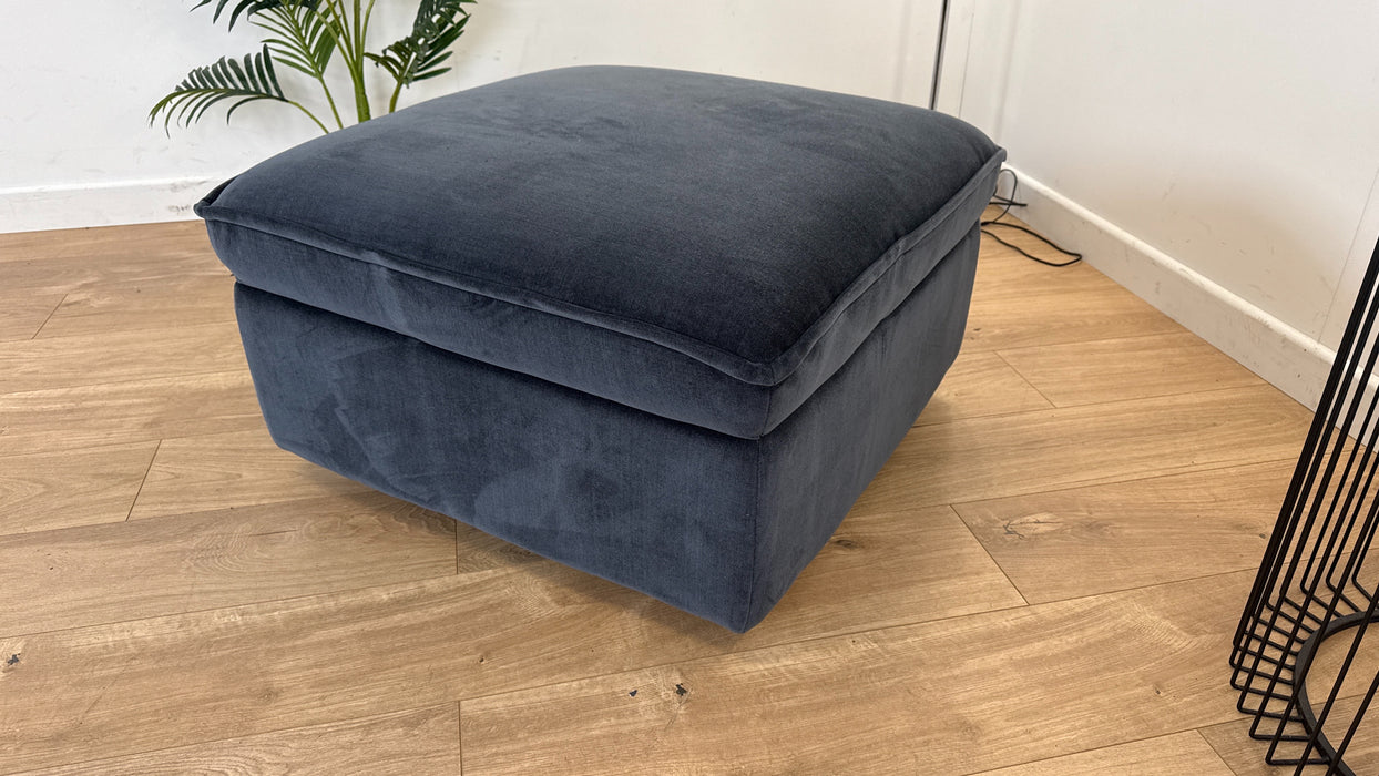 Carrera Designer Footstool - Manhattan Ink