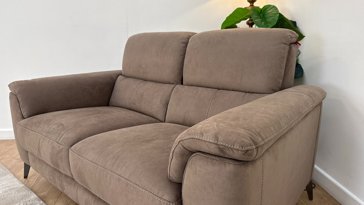 Sofology Illinois Fabric 2 Seater in Lifestyle Textured Cappuccino