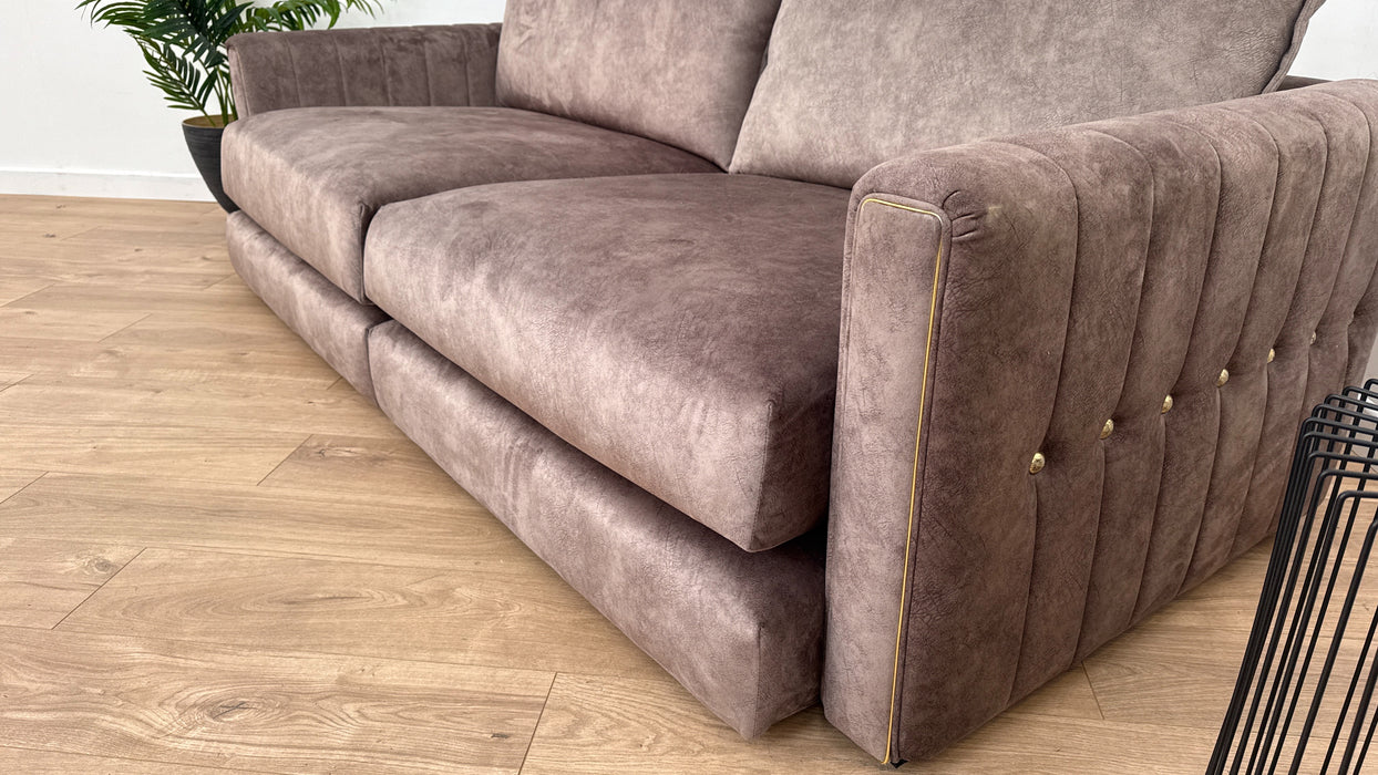 Indulgence 4 Seater Fabric Split Sofa