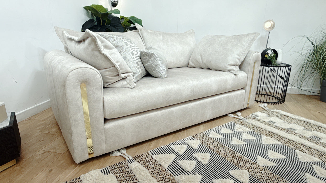 Sofology Savoy Fabric 2 Seater in Lifestyle Dapple Fabric Marble Mix