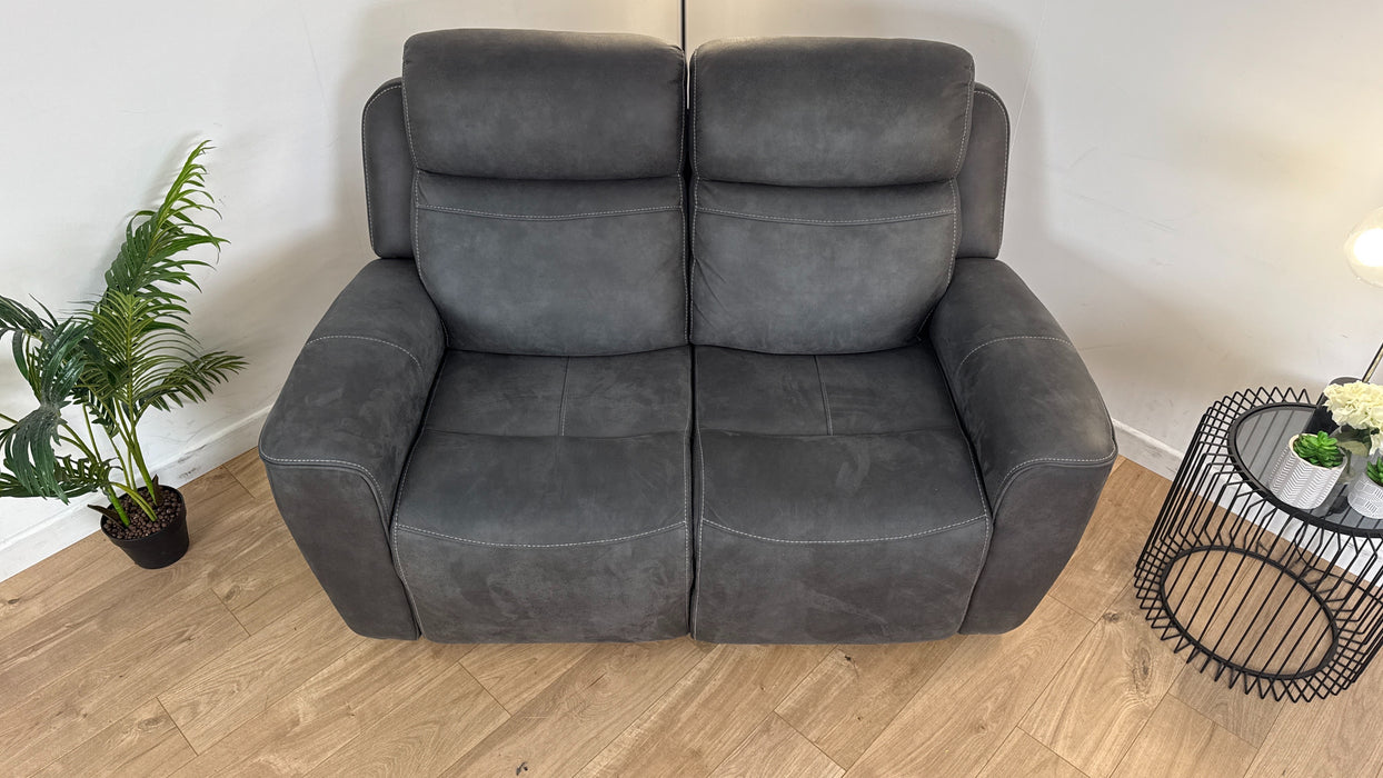 Eiger 2 Seater Fabric Power Recliner