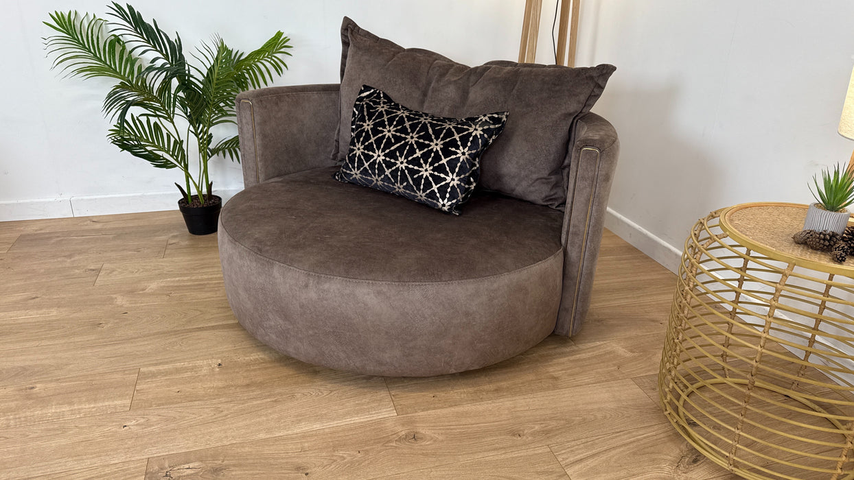 Indulgence Chair - Fabric Swivel  -