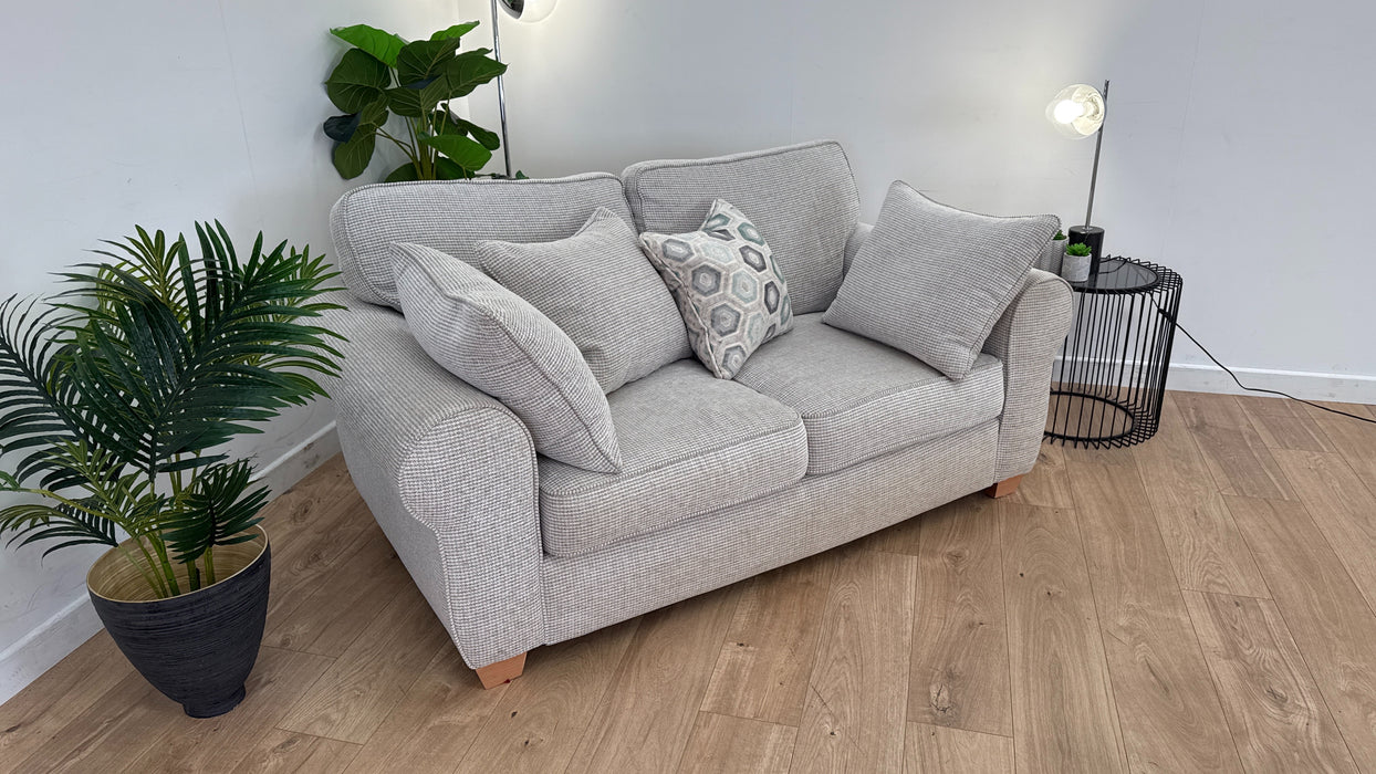 Nimbus 2 Seater Sofa - Fabric - Padstow Beige/Teal mMix