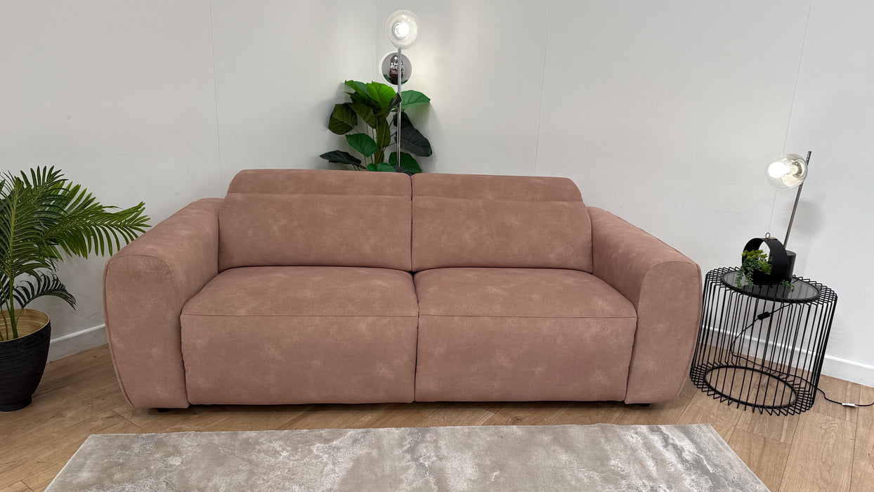 Sofology Bohemia Fabric 3 Seater in Lifestyle Flecked Sand