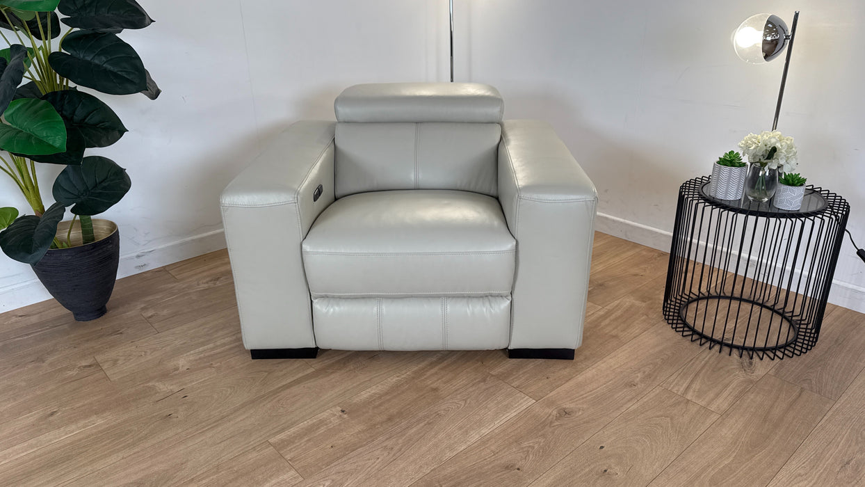 Manhattan Leather Power Recliner