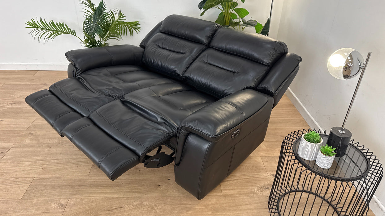 Alton 2 Seater Leather Power Recliner