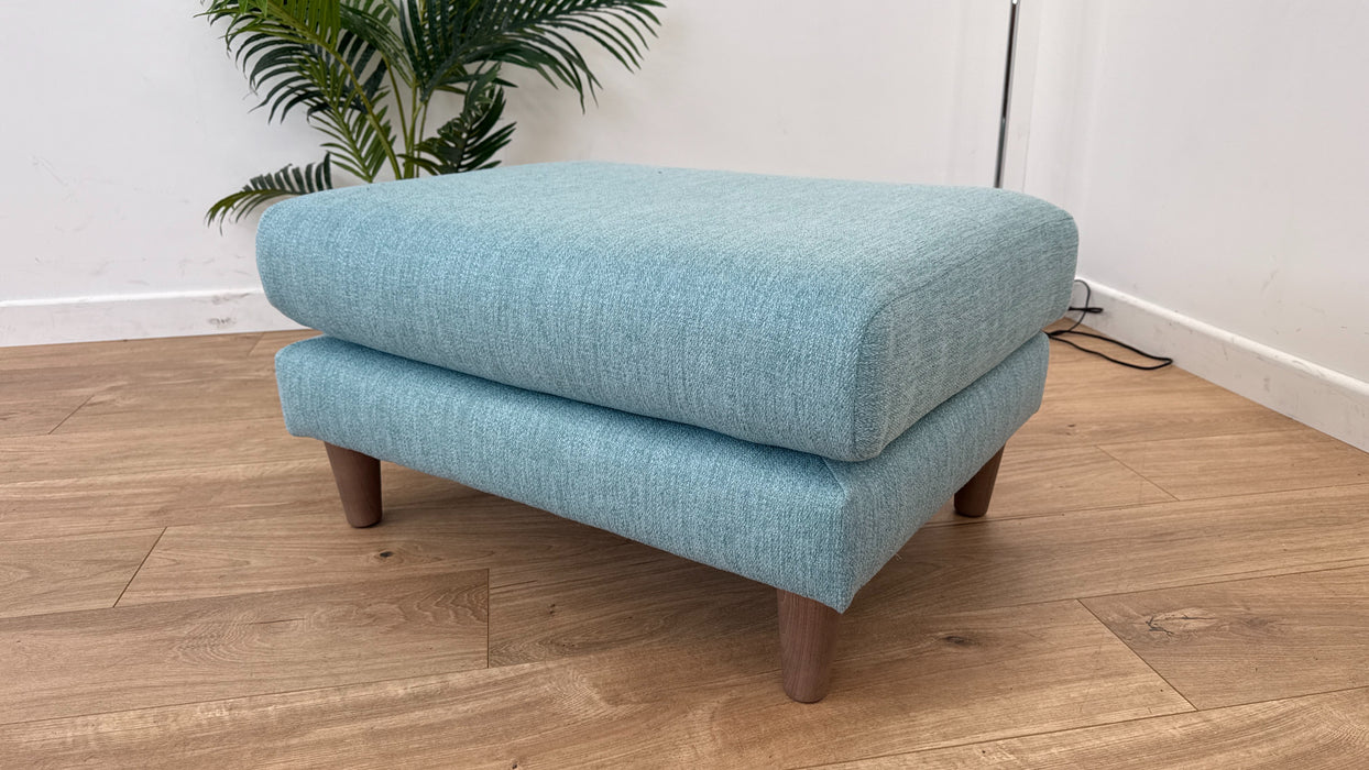 Ambleside  - Fabric Footstool  - Ocean