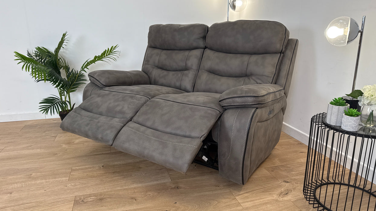 Noah 2 Seater  - Fabric Power Reclining Sofa  -