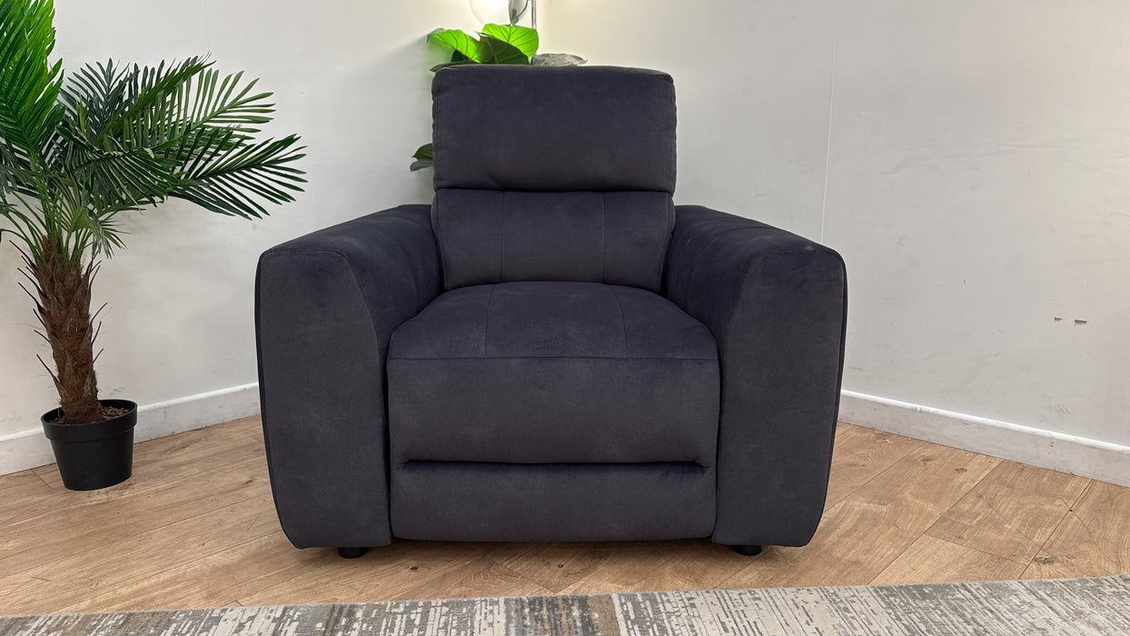 Sofology Fabric Chair in Lifestyle Flecked Anthracite