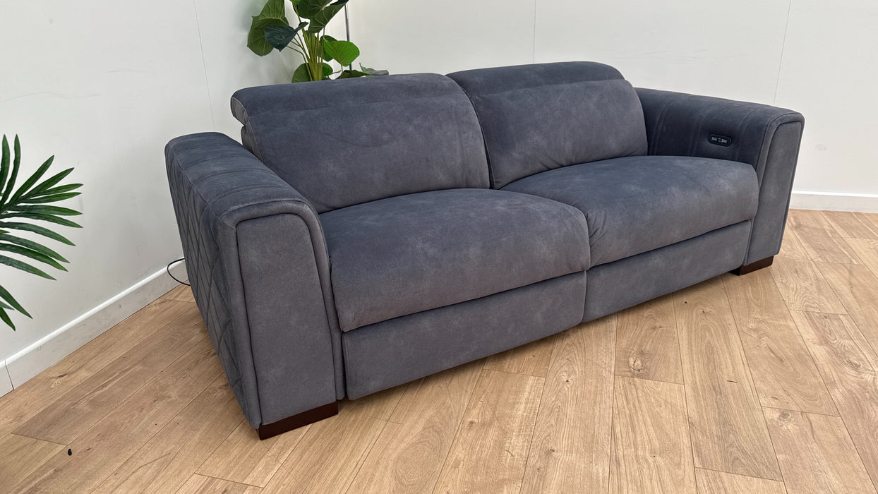 Mason 3 Seater Sofa in Relaxed Matt Charcoal