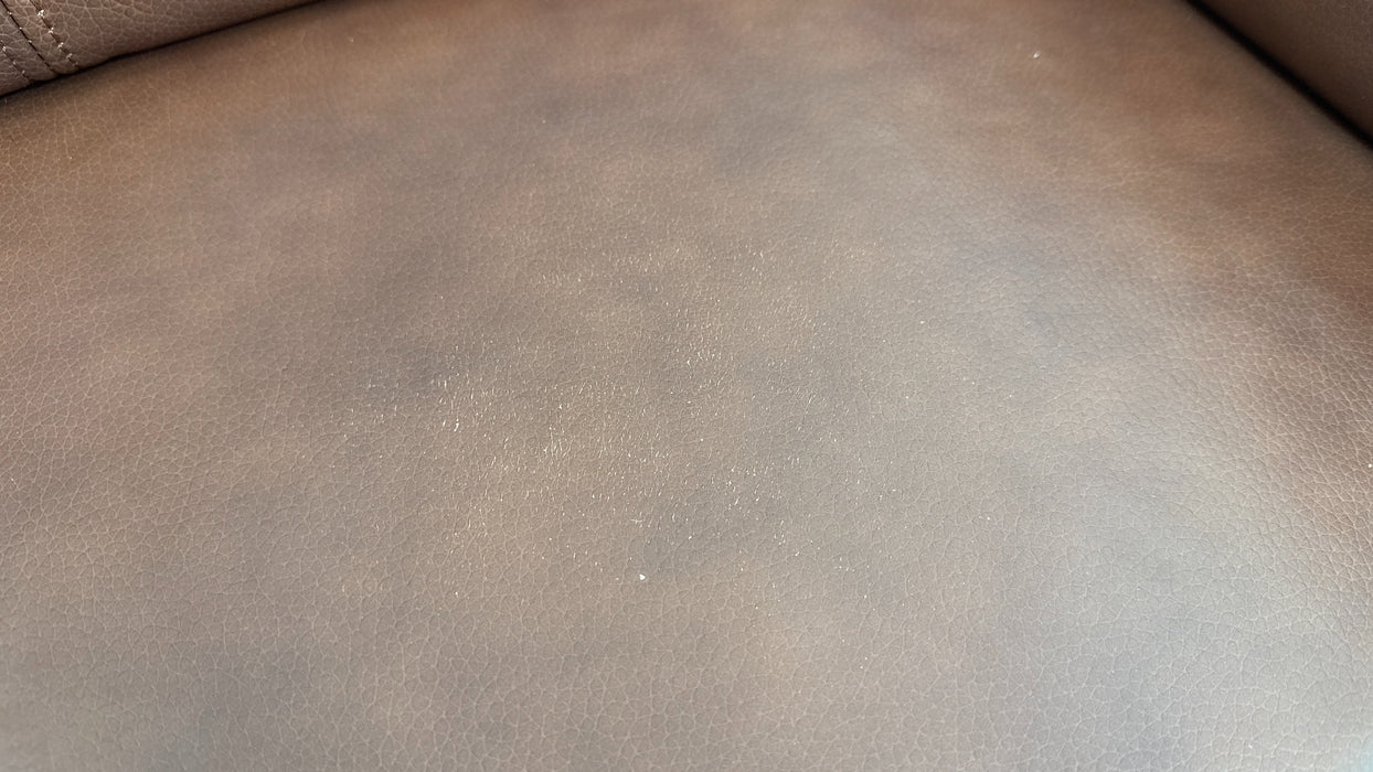 Sofology Fratelli Leather 2.5 Seater Power Recliner/Headrest in Trusty Embossed Chestnut