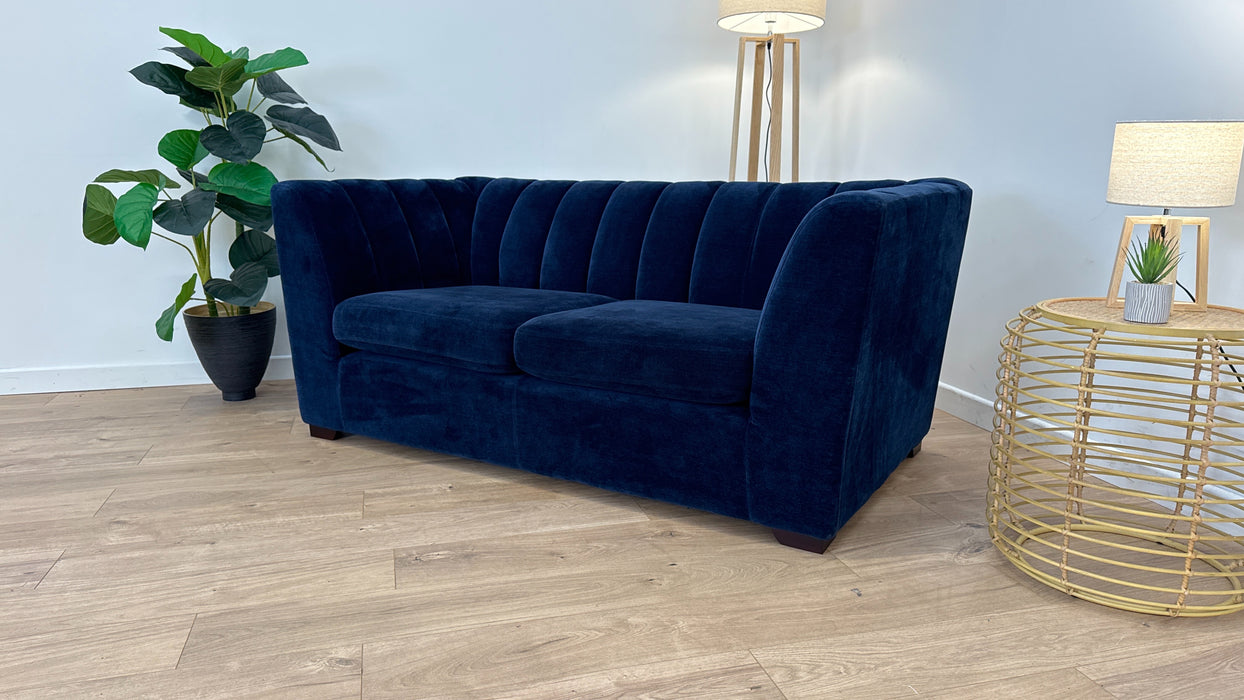 Downtown 2 Seater - Fabric Sofa - Aston Navy