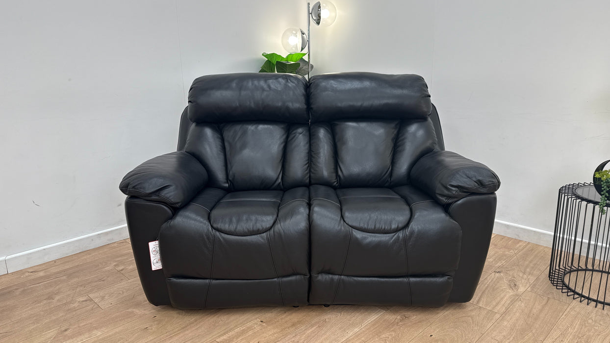 DFS Supreme Recliner 2 Seater in Black