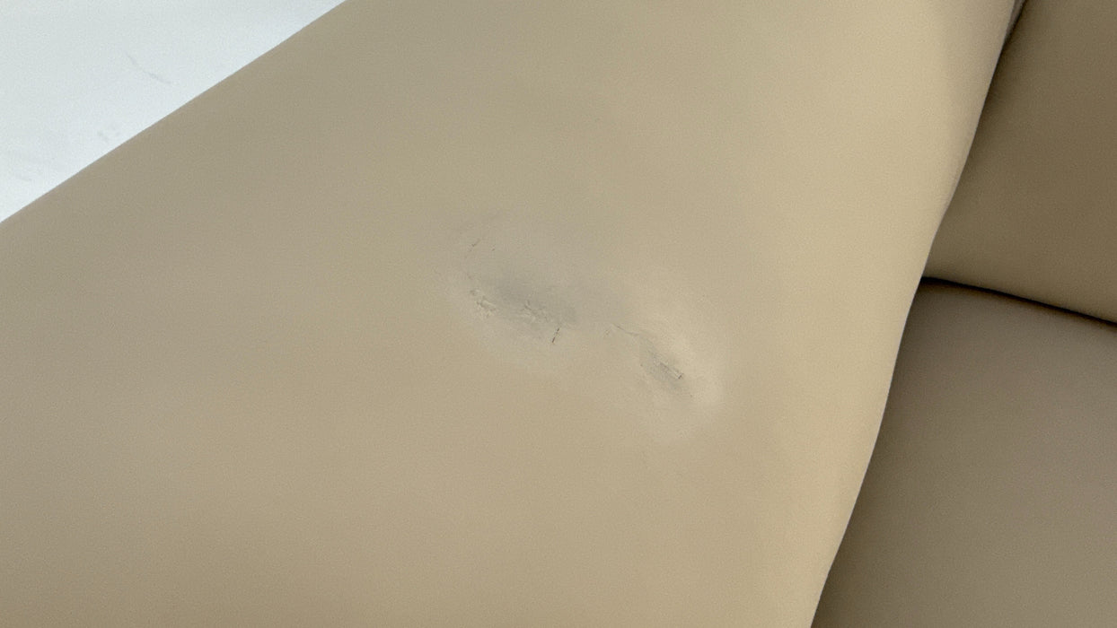 Sofology The Riviera Leather 2.5 Seater Power Recliner/Headrest Heated Seat in Trusty Super Matt Stone