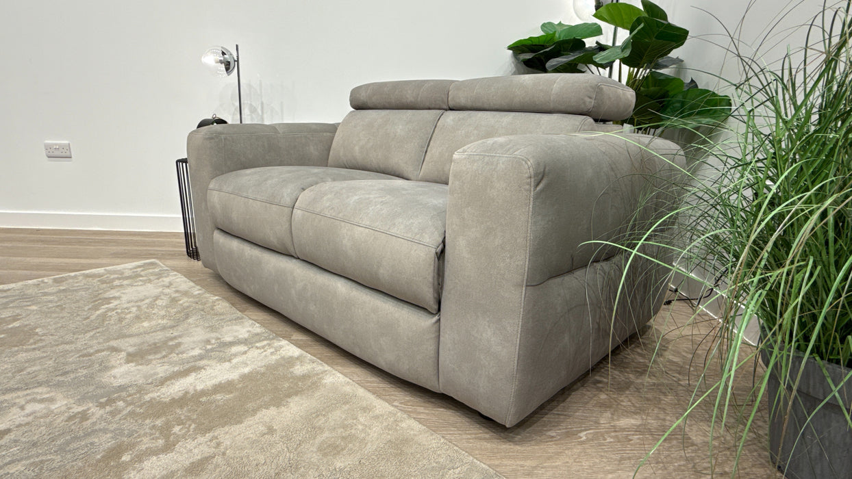 Sofology Colorado Fabric 2 Seater in Lifestyle Flecked Stone