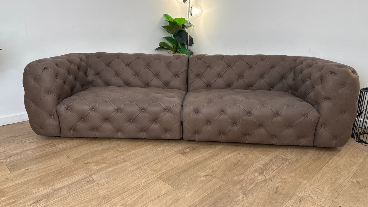 Sofology The Venezia Leather 4 in Espresso