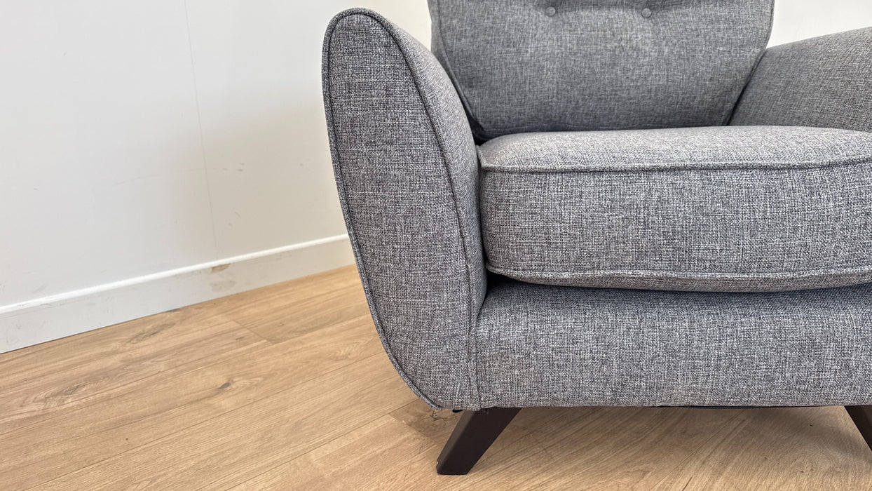 Zinc  Fabric Standard Chair - Grey