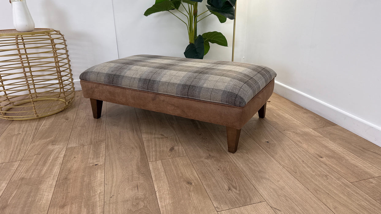 DFS The Alaska Footstool in Brown Combination